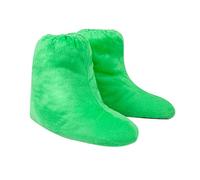 Scarpe di peluche che coprono i piedi degli animali copertura Animal Foot stivali Halloween cosplay costumi per bambini stivali adolescenti, L verde erba, Taglia unica