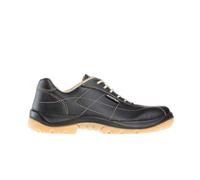 Aboutblu 2511636LA S3 SRC DGUV 112-191 Tropea Scarpa Antinfortunistica Idrorepellente, Unisex, Nero, Pelle Fiore, Taglia 45
