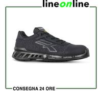 U-Power Red Leve Scott, Scarpe Antinfortunistiche, Scarpe da Ginnastica Unisex Leggere antiperforazione, Suola in Rafia, Suola Infinergy, con Puntale in Alluminio (40)