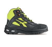 U-Power - Chaussures de sécurité hautes hydrofuges et résistantes Form - Environnements exigeants - RS S3 SRC Ci ESD 35 Noir/Jaune