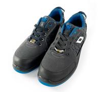 OMP Meccanica Scarpe Di Sicurezza S1P Pro Sport Numero 48 Grigio/Blu - Scarpe Da Lavoro Antinfortunistiche Iso 20345
