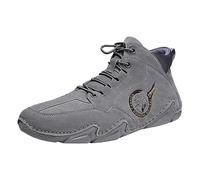 Scarpe Di Sicurezza Uomo Basket Uomo Scarpe Uomo Basket Running Uomo Palestra Confortevoli Moda Elastica Outdoor Confortevole Trail Multisport Scarpa, Grigio 3., 42 EU