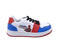 Scarpe di Spiderman - Colore Bianco, Rosso e Blu - 31 - Chiusura Elastica - Scarpe Sportive per Bambini Ultraleggere con Suola in PVC - Prodotto Originale Ideato in Spagna