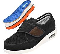 Scarpe diabetiche Ortopediche, Calzature chirurgiche Scarpa Ortopedica, Sneakers da Passeggio all'aperto Regolabili ad Ampia Larghezza per Anziani Artrite Edema Piedi gonfi Pollice valgo