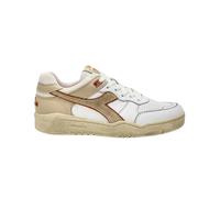 Scarpe Diadora Heritage B.560 Used Sneaker Casual Unisex Pelle Bianco/Blu