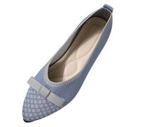 Scarpe Donna, Basse da in Europa E negli Stati Uniti, Nuove E Comode con Fiocco in Rete E Bocca Bassa., Perfetto per I Regali