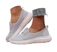 Scarpe Donna Comodi Slip On, Sneakers Leggere in Rete Traspirante, Suola Multistrato Morbida, Modello Basso Versatile per Tutte Le Occasioni Estive
