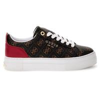 Scarpe Donna Guess FL8GEAFAL12 Sneakers Lacci Logo Fashion Moda Marrone