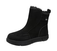 Scarpe Donna Invernali comode Stivali Donna Invernali Comfort Pelle Antiscivolo per E Lacci sotto Motivo Stampato a Impermeabili Stivali di Texani Stivaletti da Pioggia Scarponcini Neve