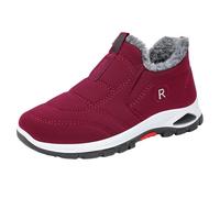 Scarpe Donna Invernali Offerta Antiscivolo Scarponcino Peluche Stringate Scarponcini Donna Invernali Antivento Scarponi da Camminata Comoda Scarpe da Trekking Donna Eleganti Stivaletti Walking