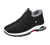 Scarpe Donna Invernali Offerta Antiscivolo Scarponcino Peluche Stringate Scarponcini Donna Invernali Antivento Scarponi da Camminata Comoda Scarpe da Trekking Donna Eleganti Stivaletti Walking