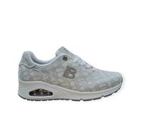 Scarpe Donna Laura Biagiotti Sneakers Lacci Fashion Moda 8910 Bianco