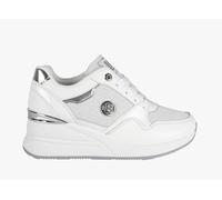 Scarpe Donna Laura Biagiotti Sneakers Lacci Fashion Moda 8922 Bianco