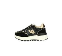 Scarpe Donna Liu-Jo Amazing 25 Sneaker Pelle/Ecopelle/Tessuto Black/Rose Gold D25LJ13 BF4049 PX102 36