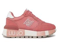 Scarpe donna Liu-Jo Amazing 25 sneaker pelle/ ecopelle/ tessuto strawberry DS24LJ04 BA4005 PX303 38