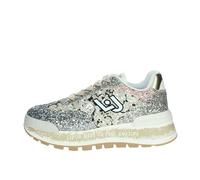 Scarpe Donna Liu-Jo Amazing 26 Sneaker Ecopelle/Glitter Black/Silver D25LJ07 BF4047 TX007 35