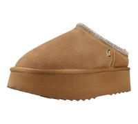 Liu Jo Jane 02 - Sabot Platform In Suede Marrone - Taglia 37 [23cm] Scarpe