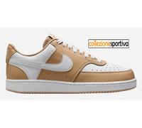 SCARPE DONNA NIKE COURT VISION LOW NEXT NATURE - DH3158-201 - col. bianco/beige