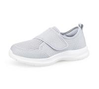 Scarpe Donna Ortopediche Comode Comode Scarpe Casual da Donna, Eleganti e Leggere, in Maglia, da Indossare Ogni Giorno, perfette per Le Mamme attive (Light Gray, 37)