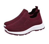 Scarpe Donna Ortopediche in Mesh Senza Lacci Scarpe da Corsa Slip on Comode Antiscivolo Sneakers Donna Running Punta Chiusa Barca Tennis Sneakers Offerta Estive Camminare Morbida Shoes