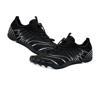 Scarpe Donna per Coppie Fitness e Escursionismo all Aperto Design Impermeabile e Antiscivolo per attività Acquatiche Scarpe da Cammino(Black, 46)