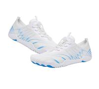 Scarpe Donna per Coppie Fitness e Escursionismo all Aperto Design Impermeabile e Antiscivolo per attività Acquatiche Scarpe da Cammino(White, 45)