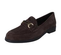 Rieker Scarpe Donna Casual Mocassini in Pelle Scamosciata Marroni Slip On 46262