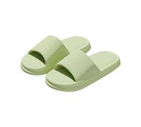 Scarpe Donna Rosso Piatto Pantofole Interni con Suola Morbida e Suola Antiscivolo per Esterni per Uomo e Donna Scarpe Ortopediche Donna Inverno, Verde menta, 36