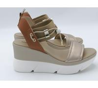 Scarpe donna sandali NERO GIARDINI e616066 nettuno etoile blu oceano jeans arme