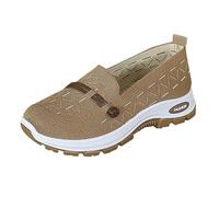 Scarpe Donna Scarpe Donna comode Modello con Base soffice Ampia vestibilità Adatto Camminate Lunghe e attività nella Vita ordinaria(Caffè41)