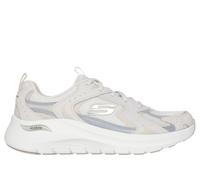 Scarpe Donna Skechers Arch Fit Vintage Beige con Supporto dell'Arco Plantare New