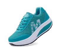 Scarpe Donna, Sneakers Flying Weaving 2023 Autunno E Inverno Nuova Moda Coreana Testa Rotonda Lacci Casual da Corsa con Fondo Spesso, Design Originale Unico