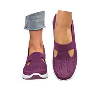 Scarpe Donna Sneakers, Scarpe Ortopediche Donna Senza Lacci Sneakers Morbide Comode Scarpe da Ginnastica Scarpe Slip On Memory Foam Scarpe Traspiranti Estive Sportive Leggere Antiscivolo Camminare