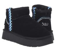 Scarpe Donna SOLO SOPRANI COUTURE SCW421P20/01 HOTA CAMOSCIO NERO EMU UG