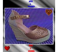 Scarpe Donna Zeppa Spago Tacchi alti 10 Zatteroni Espadrillas Corda VV