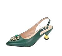 Scarpe e borse da donna da abbinare set nigeria festa italiana scarpe e borsa set festa in eleganti décolleté con tacco, Solo scarpe En8, 40.5 EU