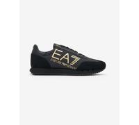 EA7 Uomo Scarpe da ginnastica con logo grande, Nero