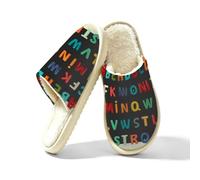 Scarpe educative variopinte della Camera della schiuma di memoria delle pantofole