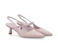 Scarpe eleganti da donna con tacco sottile e confortevole. Design con punta sottile e strisce incrociate sottili che porta un tocco chic e femminile, ideale per eventi come per il giorno a giorno