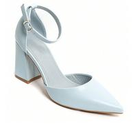 Scarpe eleganti da sera con la sposa cheville - punto chic per tenues de soirée et Bureau Apprezzate il tocco raffinato e la bellezza delle scarpette e la bellezza degli sposi. Il design aperto sui bo
