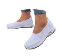 Scarpe estive da donna bianche scarpe da ginnastica da donna casual moda aperta punta elastica temperamento traspirante pompe sneaker allenamento estate