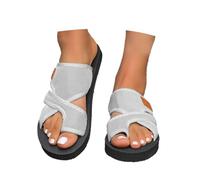 Scarpe estive da donna, comode: per alluce valgo, estive, basse, comode e larghe, ideali per il tempo libero, in rete leggera