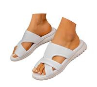 Scarpe estive da donna, comode: sandali estivi per alluce valgo, da spiaggia, comode, grandi e larghe, ideali per il tempo libero