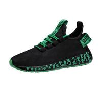 Scarpe estive da donna, scarpe da passeggio da donna, con scarpe da corsa, scarpe da ginnastica, comode e leggere, traspiranti, per il tempo libero, in memory foam, per fitness, palestra, verde, 36 EU