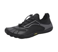 Scarpe estive da uomo, ad asciugatura rapida, da acqua, leggere, antiscivolo, da spiaggia e piscina, comode e resistenti, per nuoto, surf e immersioni, Nero , 40 2/3 EU