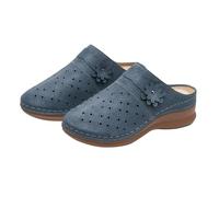 Scarpe estive Sandali Donna ortopedici Plantare Estraibile, Ciabatte Eleganti Gioiello Perle Strass Oro, Zeppa Bassa Cinturino Caviglia Antiscivolo Traspiranti Mare Festa Domna Dinna