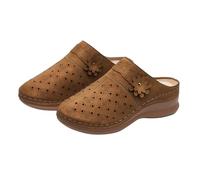Scarpe estive Sandali Donna ortopedici Plantare Estraibile, Ciabatte Eleganti Gioiello Perle Strass Oro, Zeppa Bassa Cinturino Caviglia Antiscivolo Traspiranti Mare Festa Domna Dinna