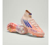 Adidas F50 Sparkfusion Elite Mid Fg/ag Woman Football Boots Arancione EU 38