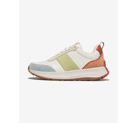 Scarpe FitFlop Mode Flow Mix Flatform bianco verde arancio donna - 36