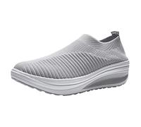 Scarpe Fitness Donna Memory Foam da Passeggio Comodi Sneakers da Ginnastica Morbide Sneakers Casual Donna Lavoro in Rete Casual A Dondolo Running Corsa Dimagrante